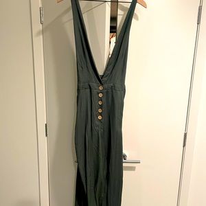 Wild Fable Olive Jumpsuit